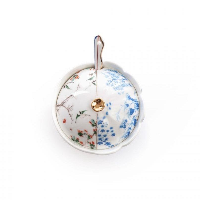 Cukiernica z łyżeczką HYBRID MAURILIA porcelanowy Seletti Eye on Design