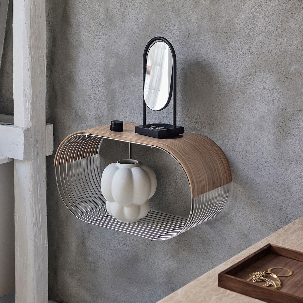 CURVA tray light oak wood