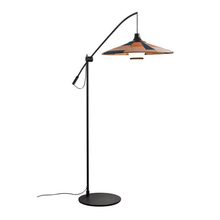 PARROT floor lamp with arm sand