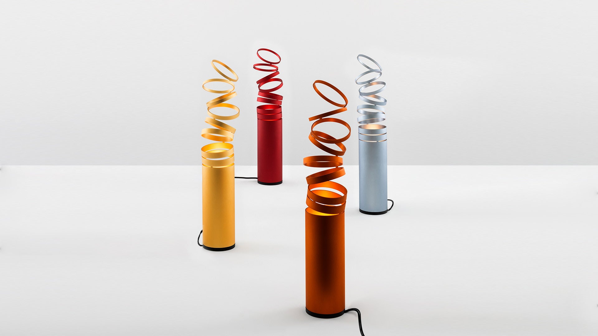 Tischlampe DECOMPOSE dunkelgrau