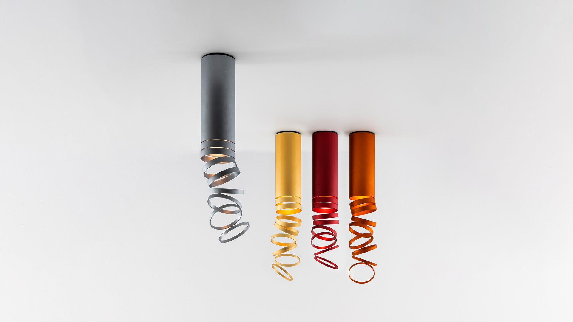 Ceiling lamp DECOMPOSE red