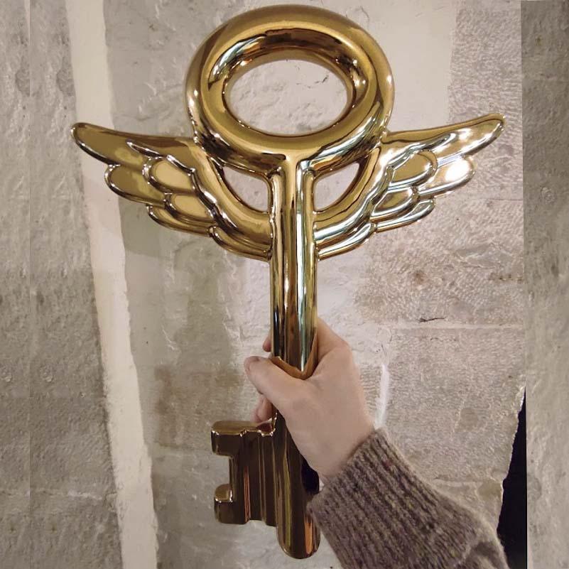 Dekoracja FREEDOM KEY złoty Seletti Eye on Design