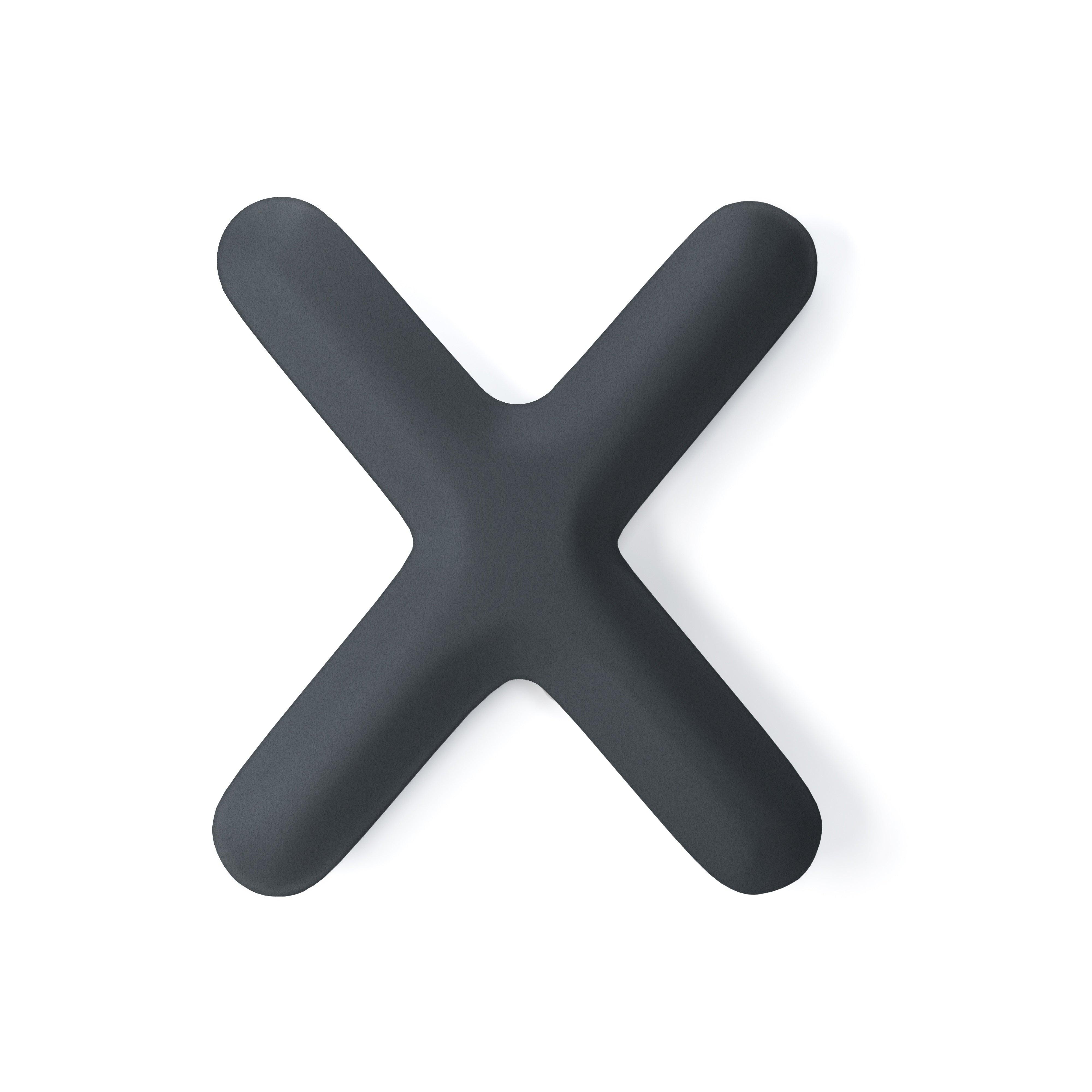 Dekoracja litera alfabetu FIDU grafitowy szary mat Zieta Studio X Eye on Design