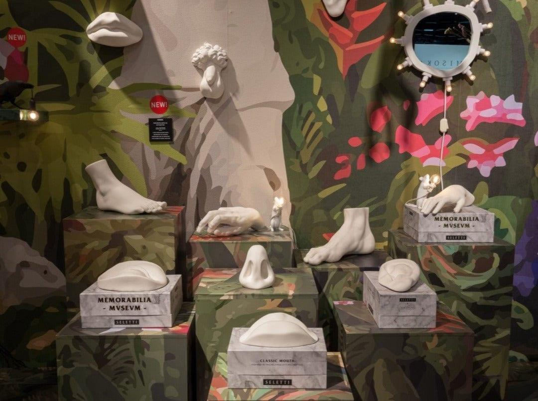 Dekoracja MEMORABILIA MVSEVM EYE biały Seletti Eye on Design