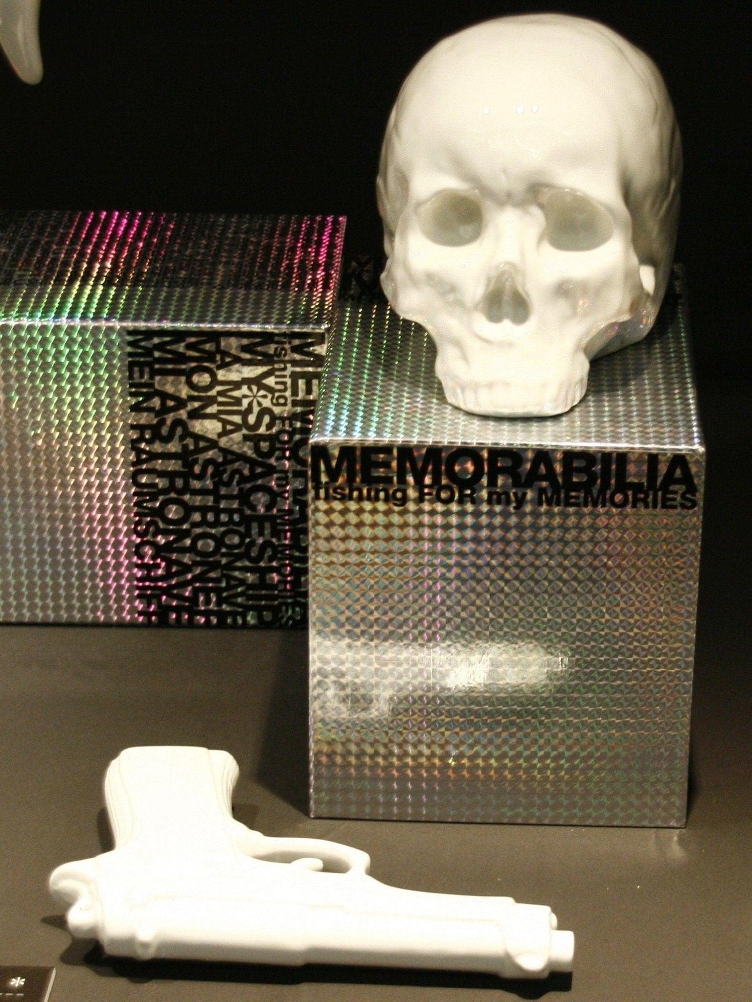 Dekoracja MEMORABILIA MY SKULL biały Seletti Eye on Design