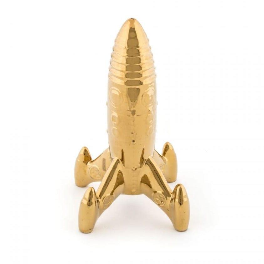 Dekoracja MEMORABILIA MY SPACESHIP złoty Seletti Eye on Design