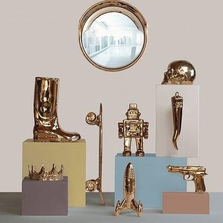 Dekoracja MEMORABILIA MY SPACESHIP złoty Seletti Eye on Design