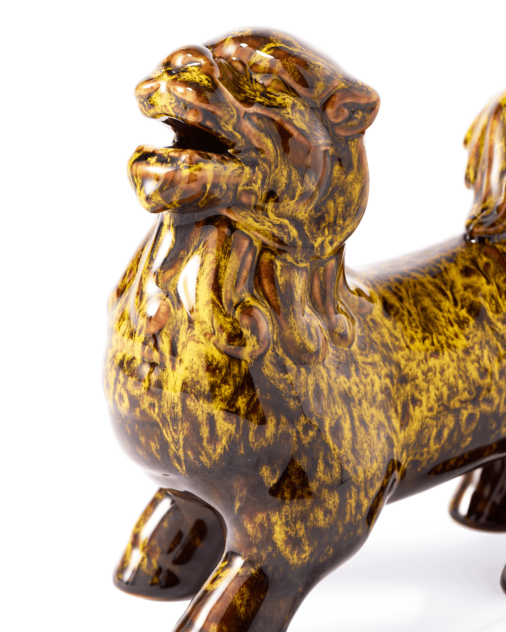 Dekoracja OILIN brązowa porcelana Pols Potten Eye on Design