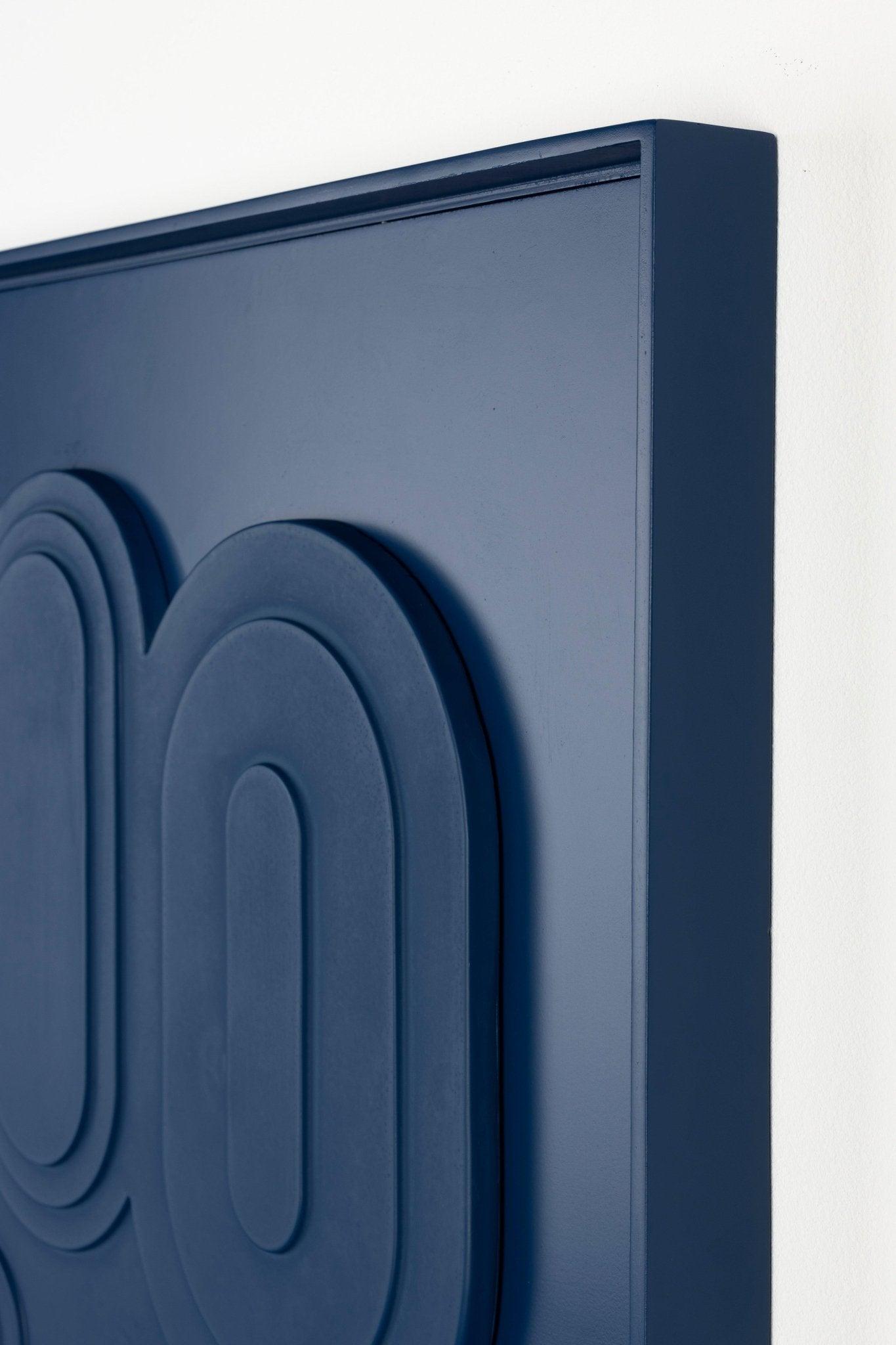 Dekoracja ścienna AUGUST niebieski Zuiver Eye on Design