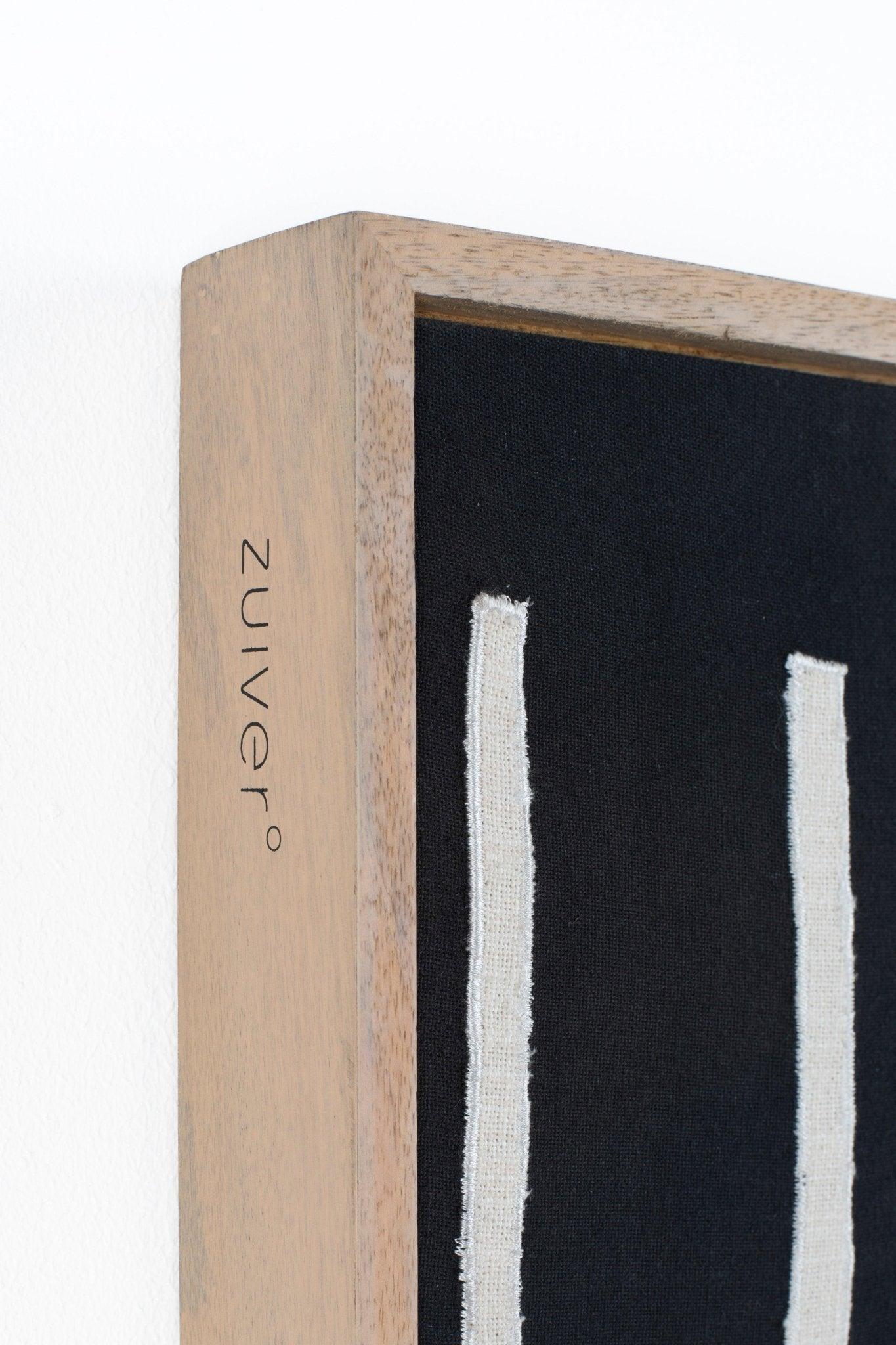 Dekoracja ścienna HALO czarna bawełna Zuiver Eye on Design