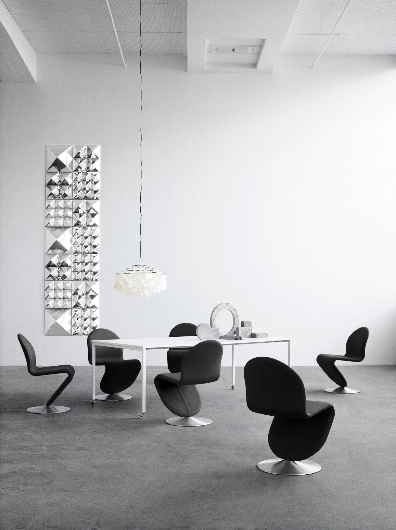 Dekoracja ścienna MIRROR SCULPTURES srebrny Verpan Eye on Design