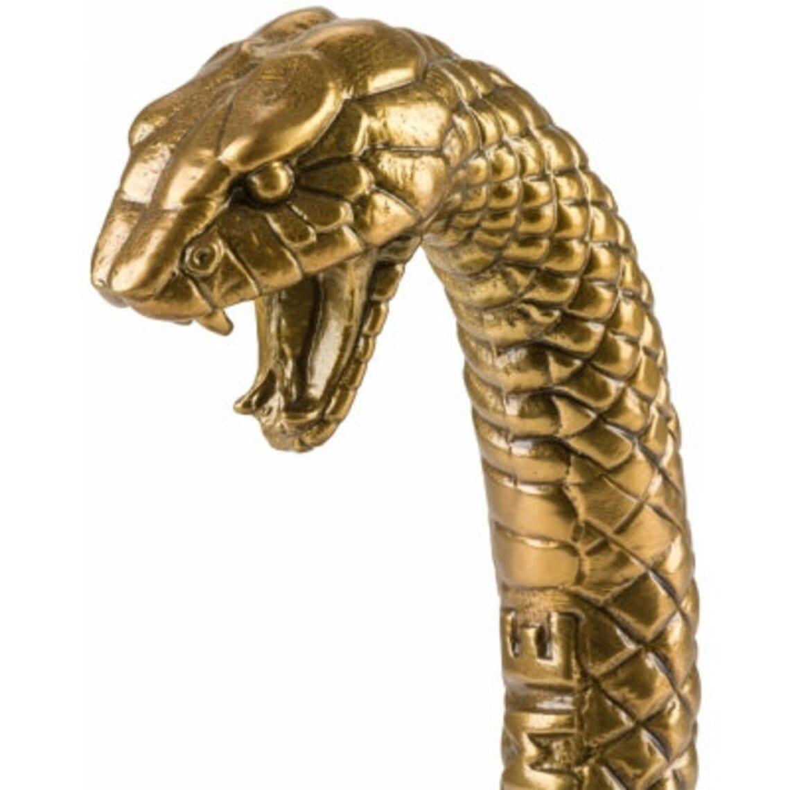 Dekoracja WUNDERKAMMER SNAKE złoty Seletti Eye on Design