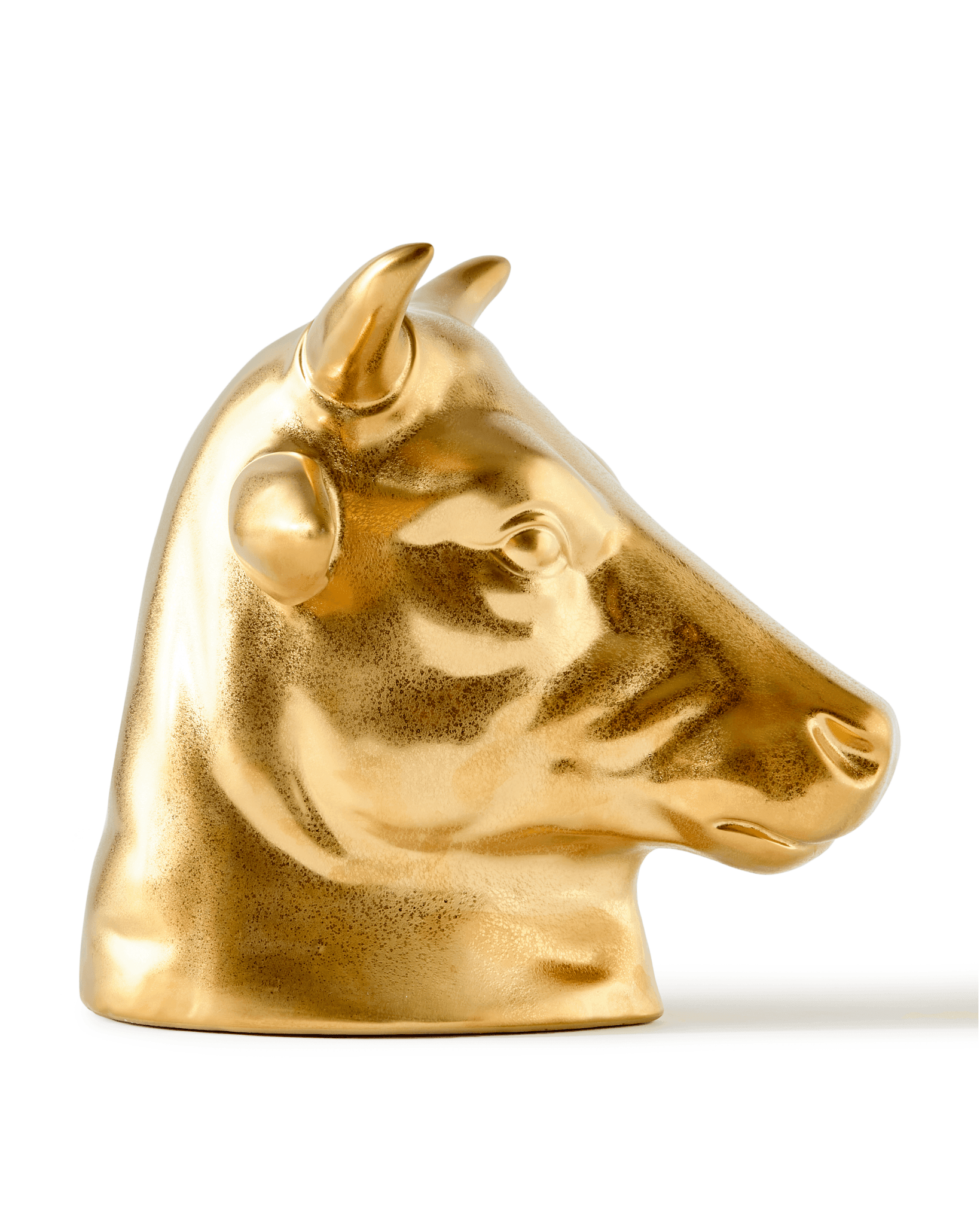 Dekoracyjna skarbonka DON'T EAT ME, SAVE ME - COW złoty Pols Potten Eye on Design