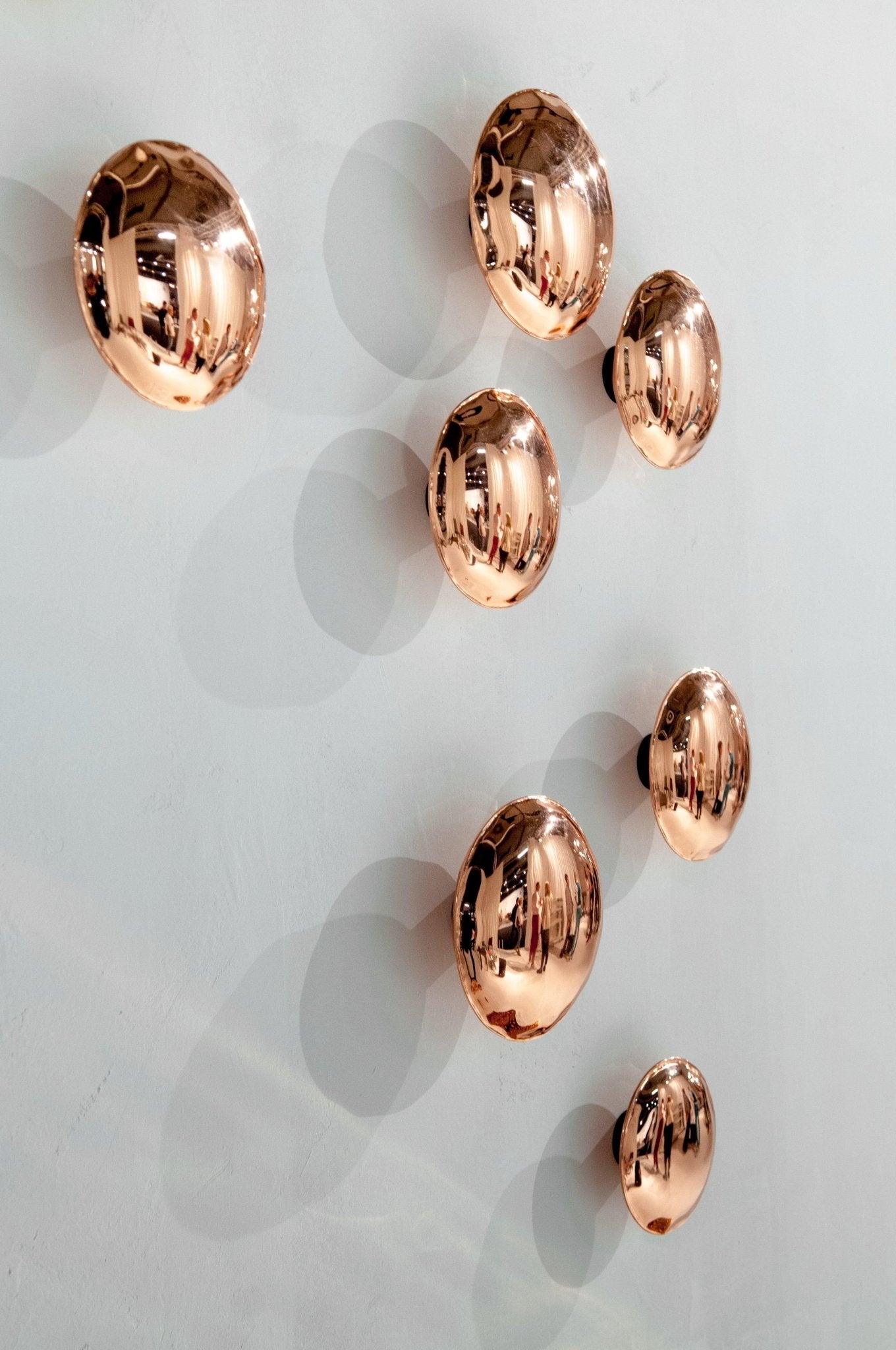 Dekoracyjny wieszak PIN miedź polerowana Zieta Studio Eye on Design