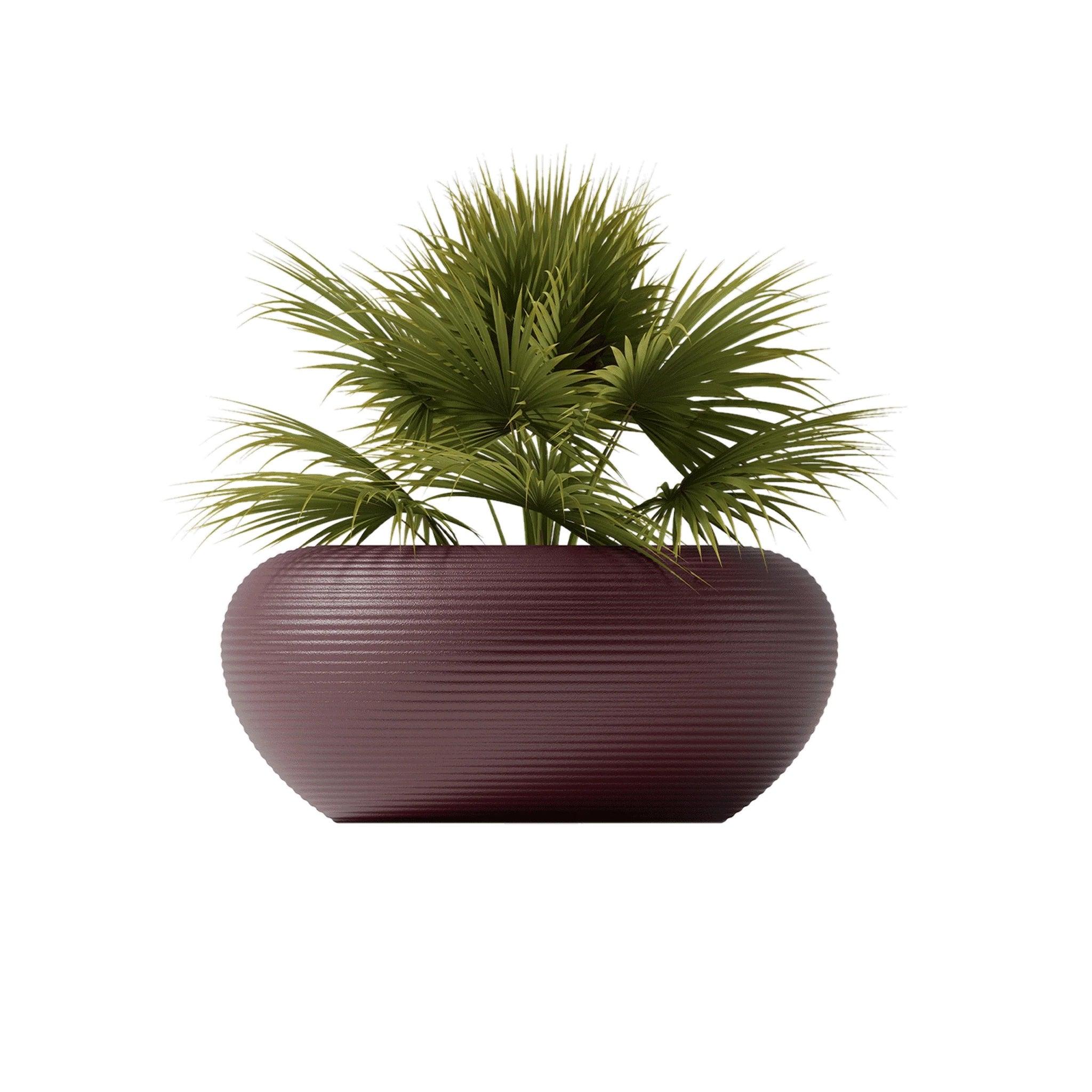 Donica zewnętrzna NAMI bordowy Qeeboo Eye on Design