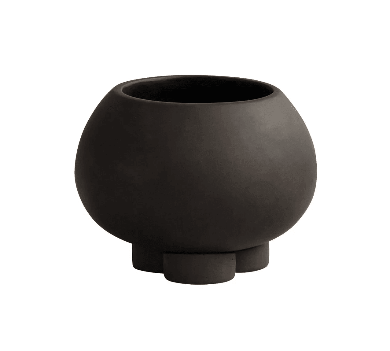 Doniczka URCHIN ciemnobrązowy 101 Copenhagen Eye on Design