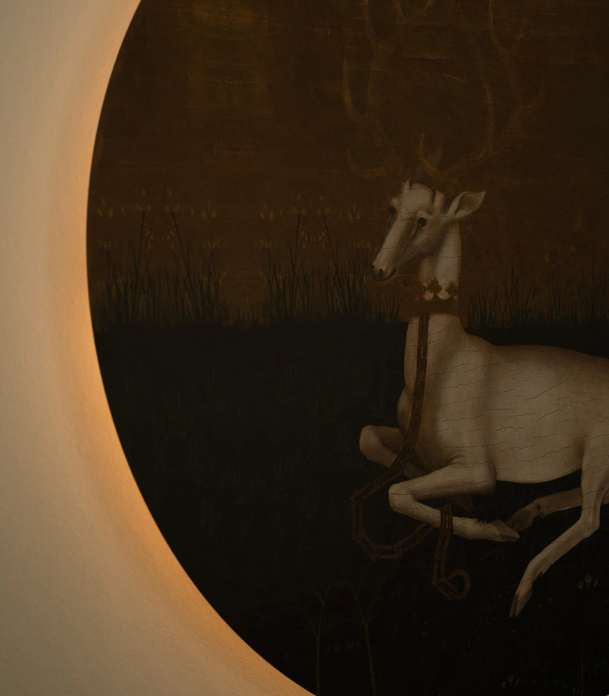 Wandleuchte DOTS LIGHTING - MAJESTIC REST gold mit grün