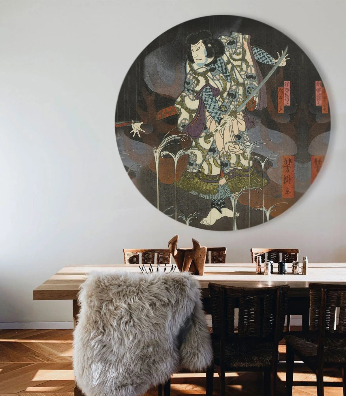 Wall lamp DOTS LIGHTING - SHOGUNS SHADOW gray