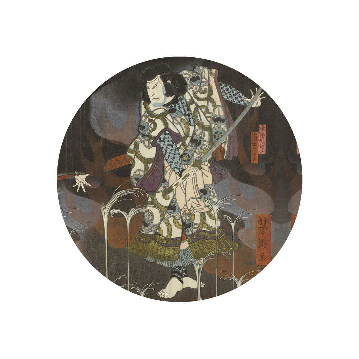 Wall lamp DOTS LIGHTING - SHOGUNS SHADOW gray