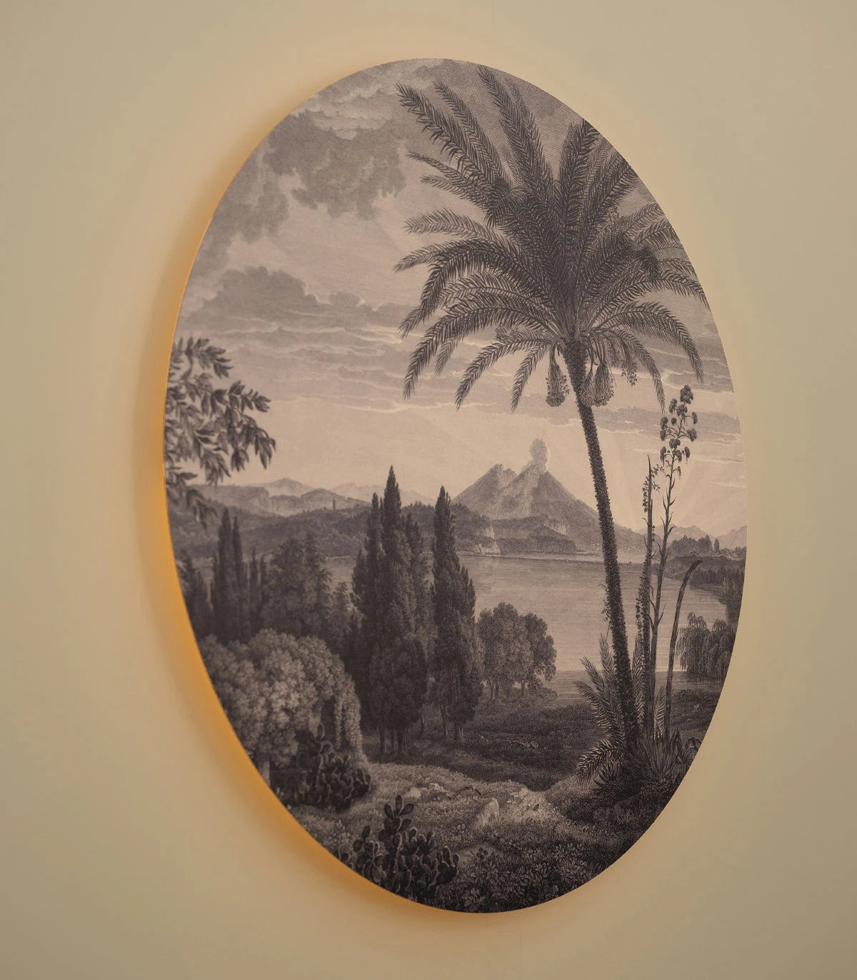 Wall Lamp DOTS LIGHTING - TROPICAL VOLCANO VISTA muted blue