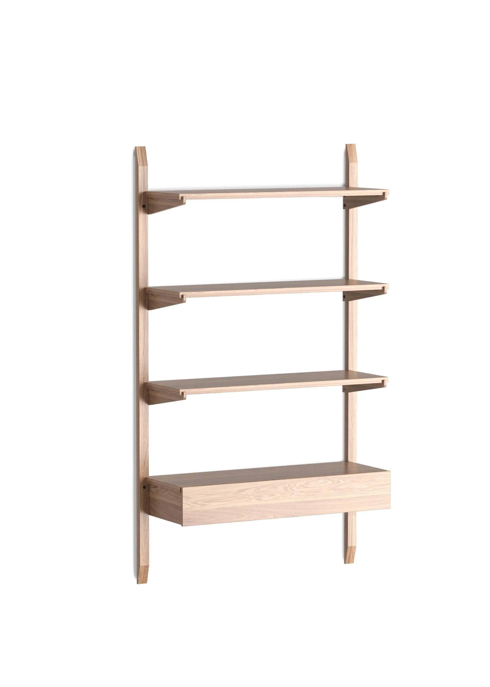 NOKI shelf system oak wood