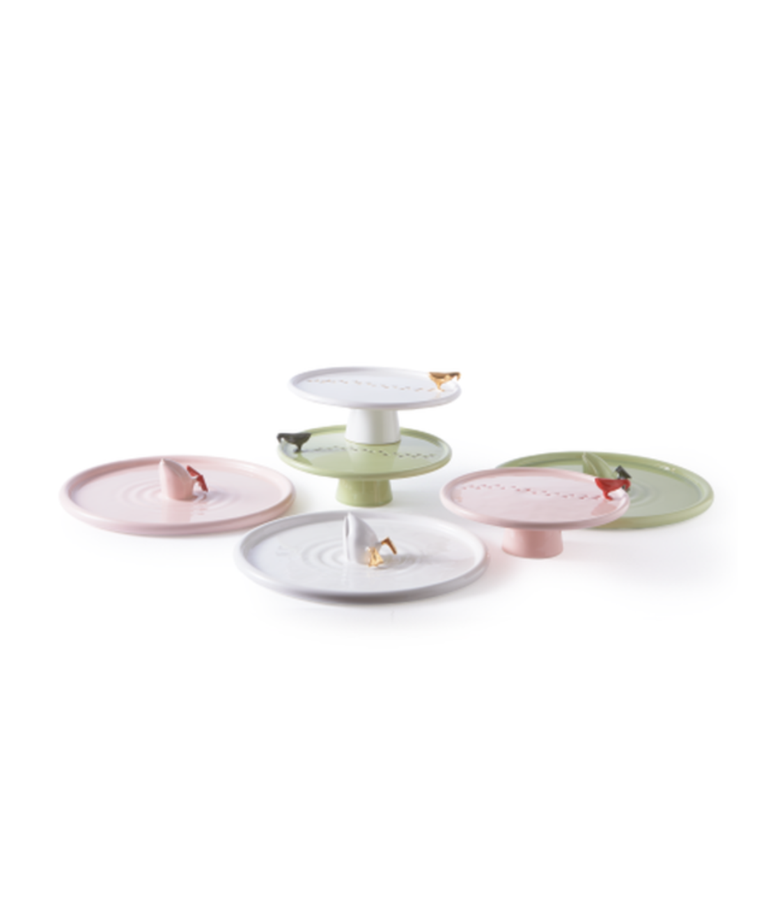 DUIKER EEND bord wit