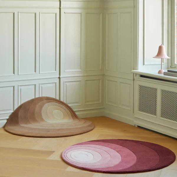 Dywan LUNA ciemnozielony Verpan Eye on Design