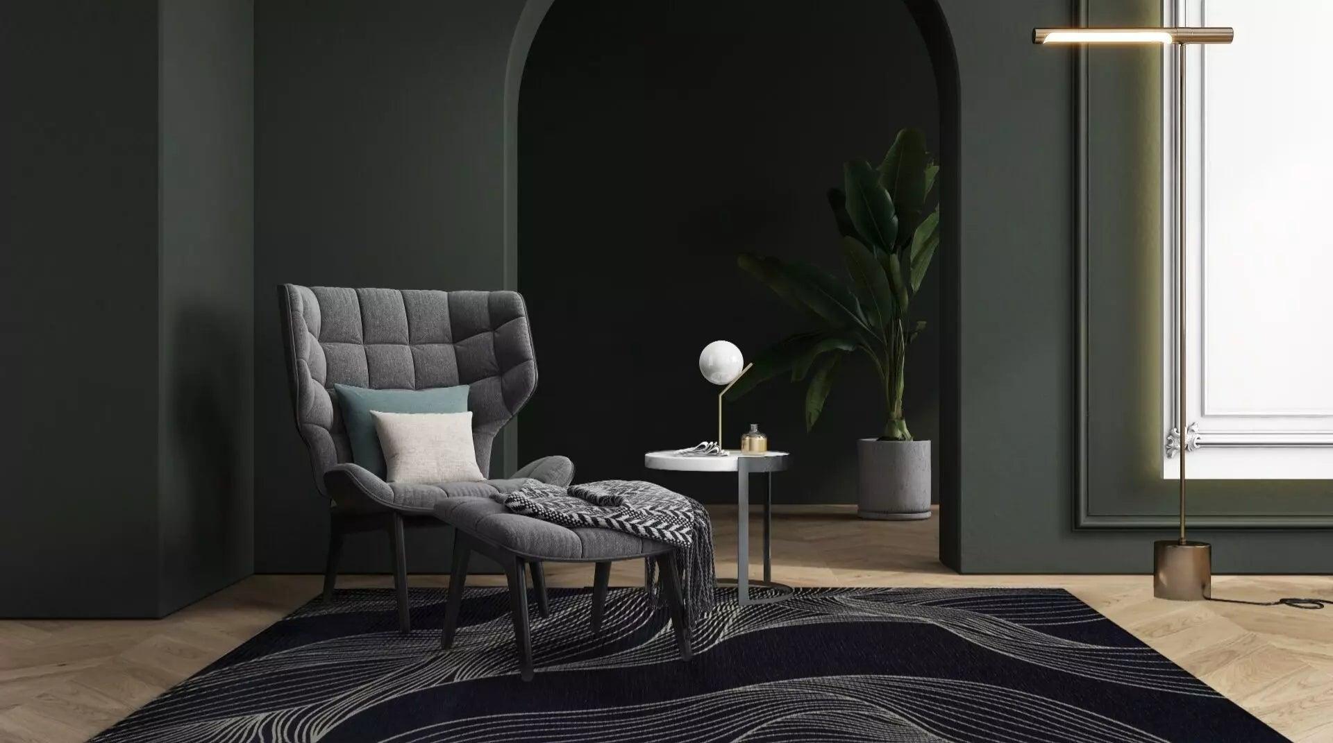 Dywan NEPTUN niebieski Carpet Decor Eye on Design