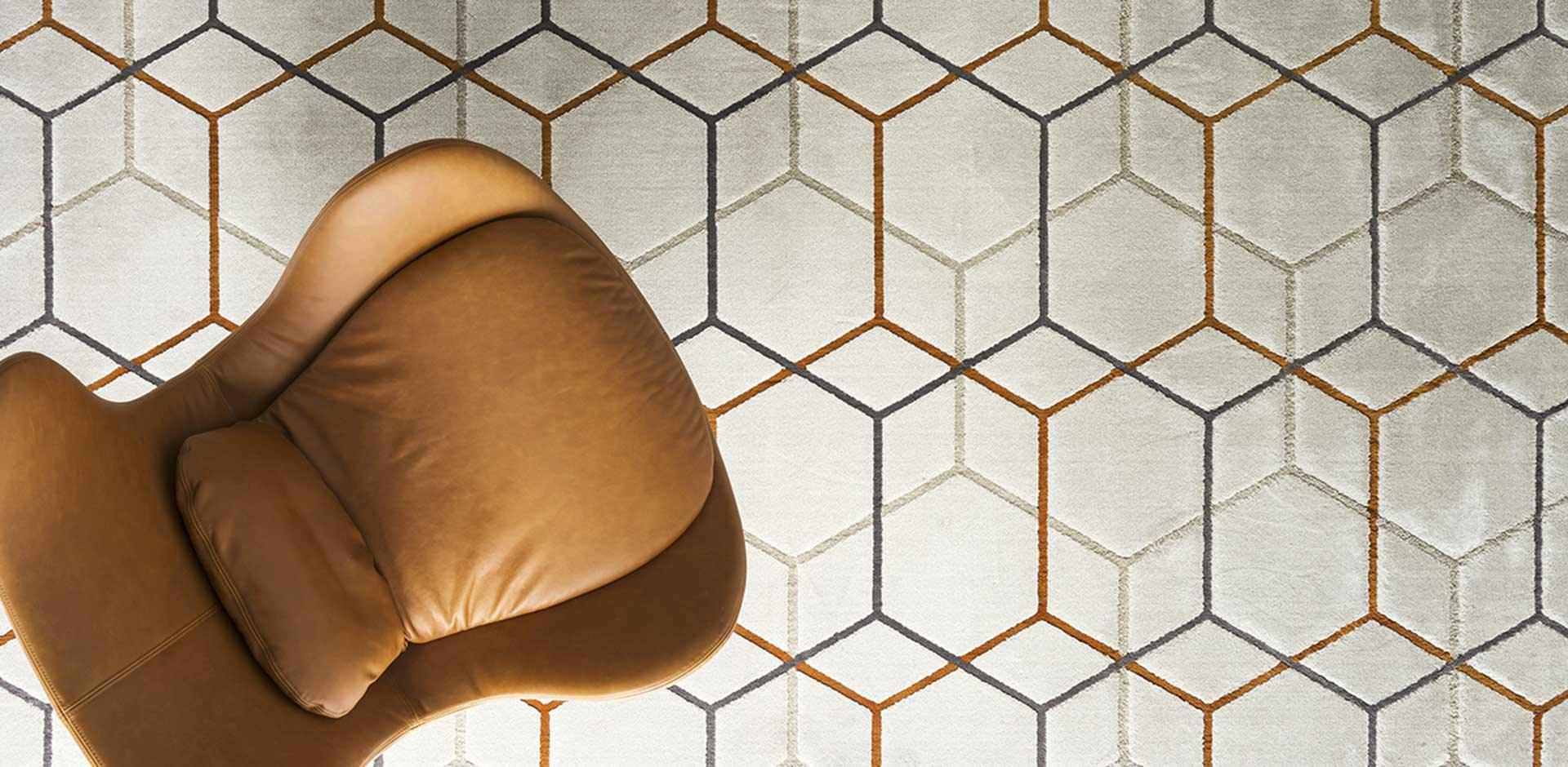 Dywan OFFSET beżowy Calligaris Eye on Design