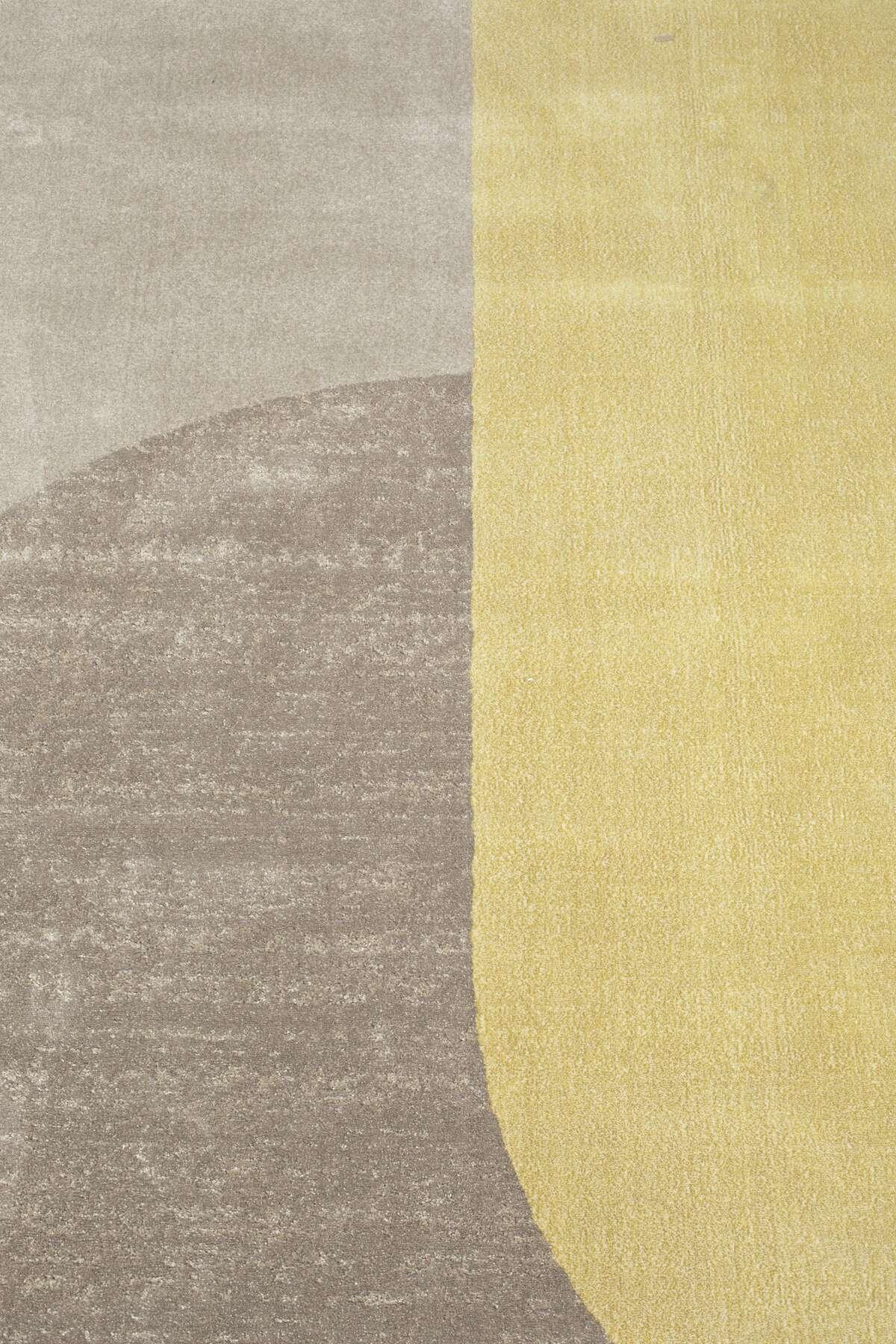 Dywan okrągły HILTON żółty - 240 cm Zuiver Eye on Design