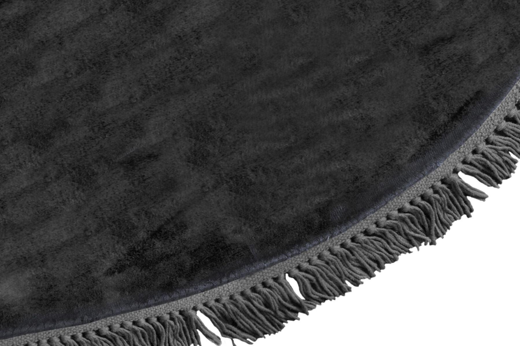 Dywan okrągły LUNA antracytowy Carpet Decor Eye on Design