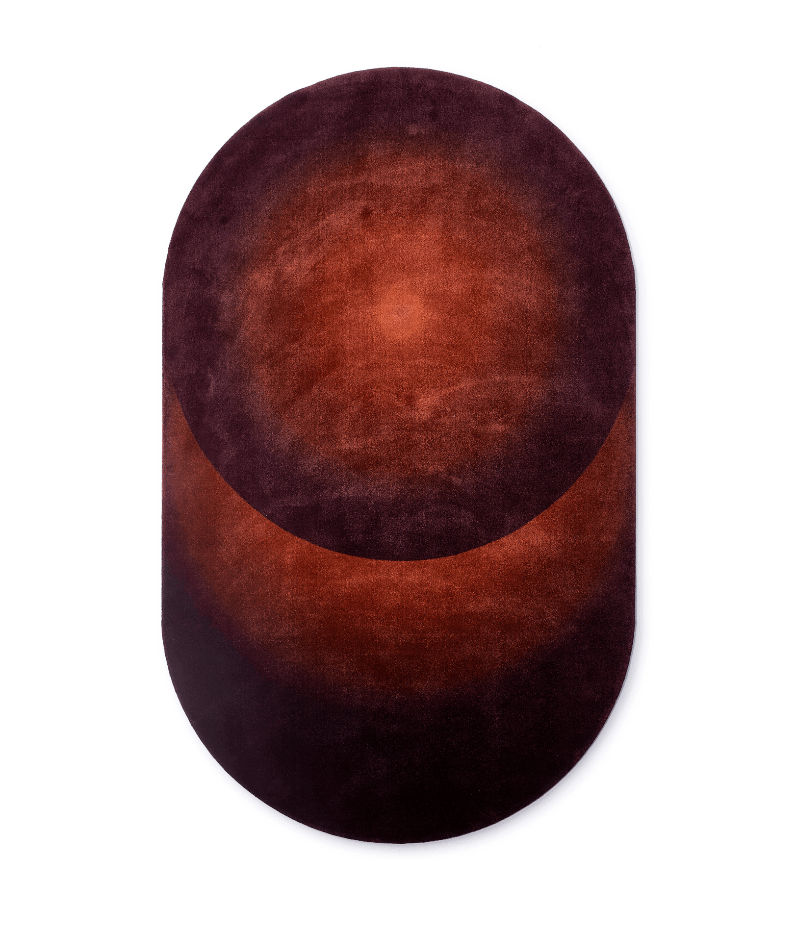 Dywan OVAL OPTICAL rdzawy Pols Potten Eye on Design