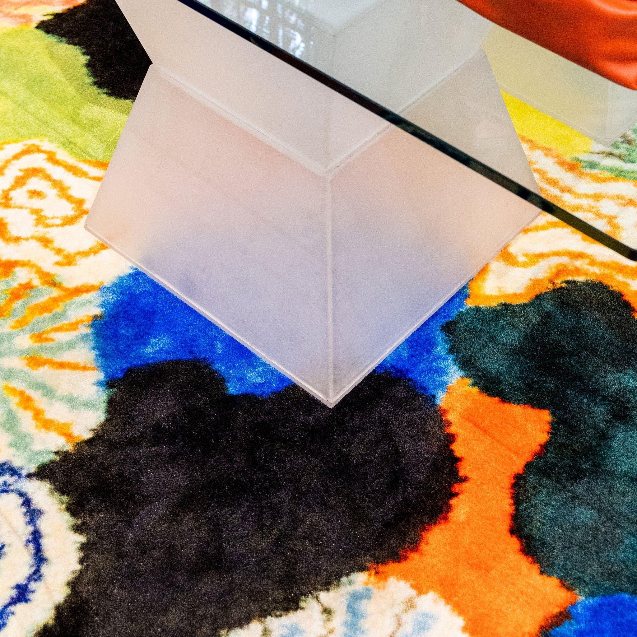 Dywan prostokątny PATCH wielokolorowy Qeeboo Eye on Design