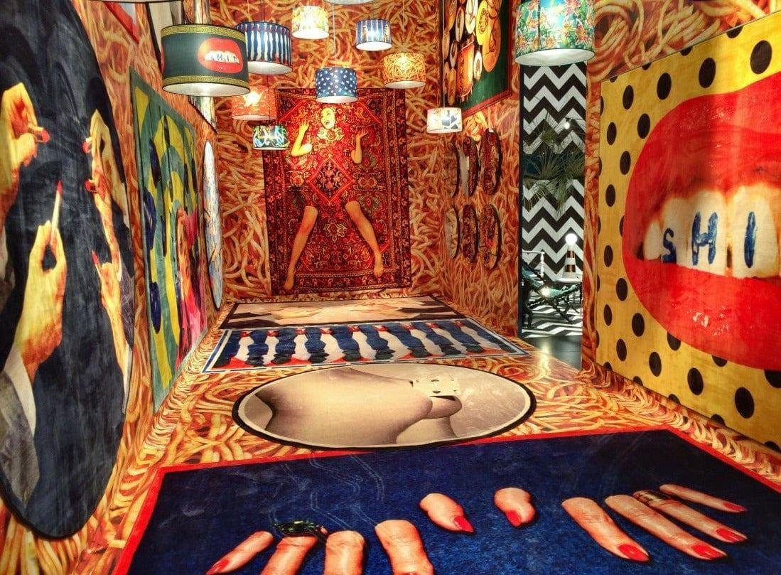 Dywan RECTANGULAR LADY ON CARPET Seletti Eye on Design