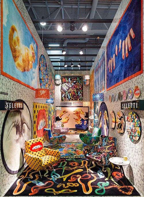 Dywan RECTANGULAR SNAKES Seletti Eye on Design