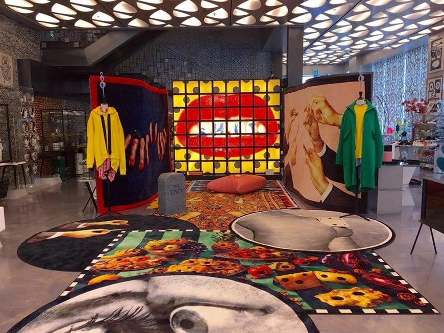 Dywan ROUND EYE&MOUTH Seletti Eye on Design