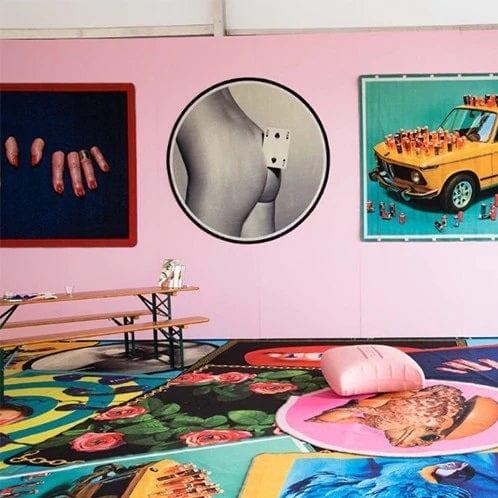 Dywan ROUND TWO OF SPADES Seletti Eye on Design