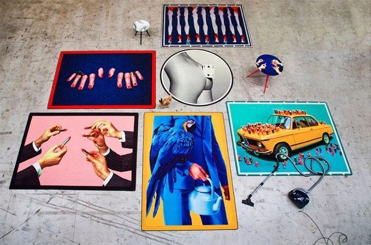 Dywan ROUND TWO OF SPADES Seletti Eye on Design