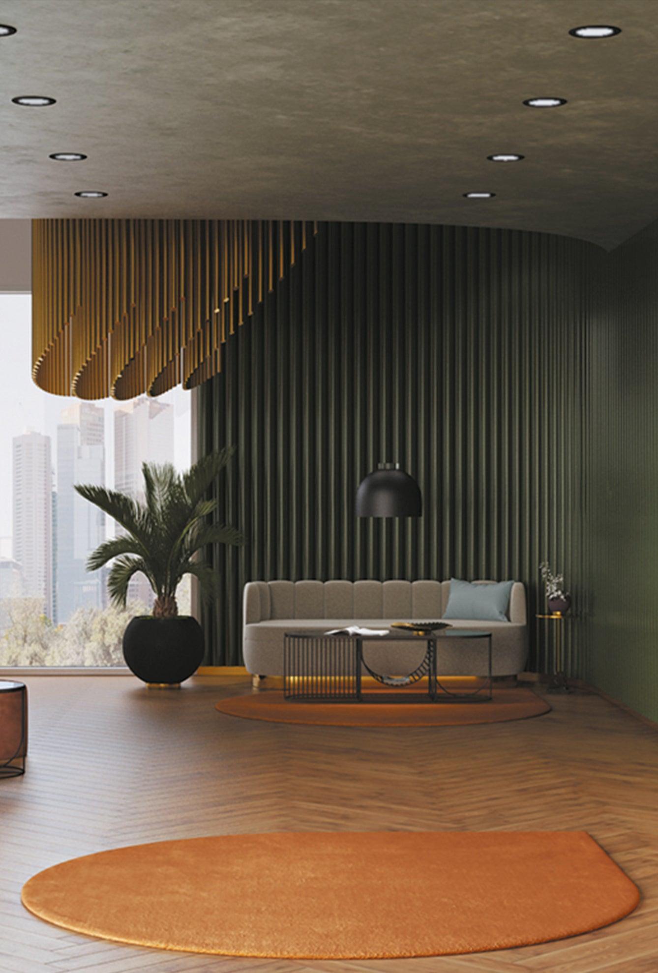 Dywan STILLA pomarańczowy AYTM Eye on Design