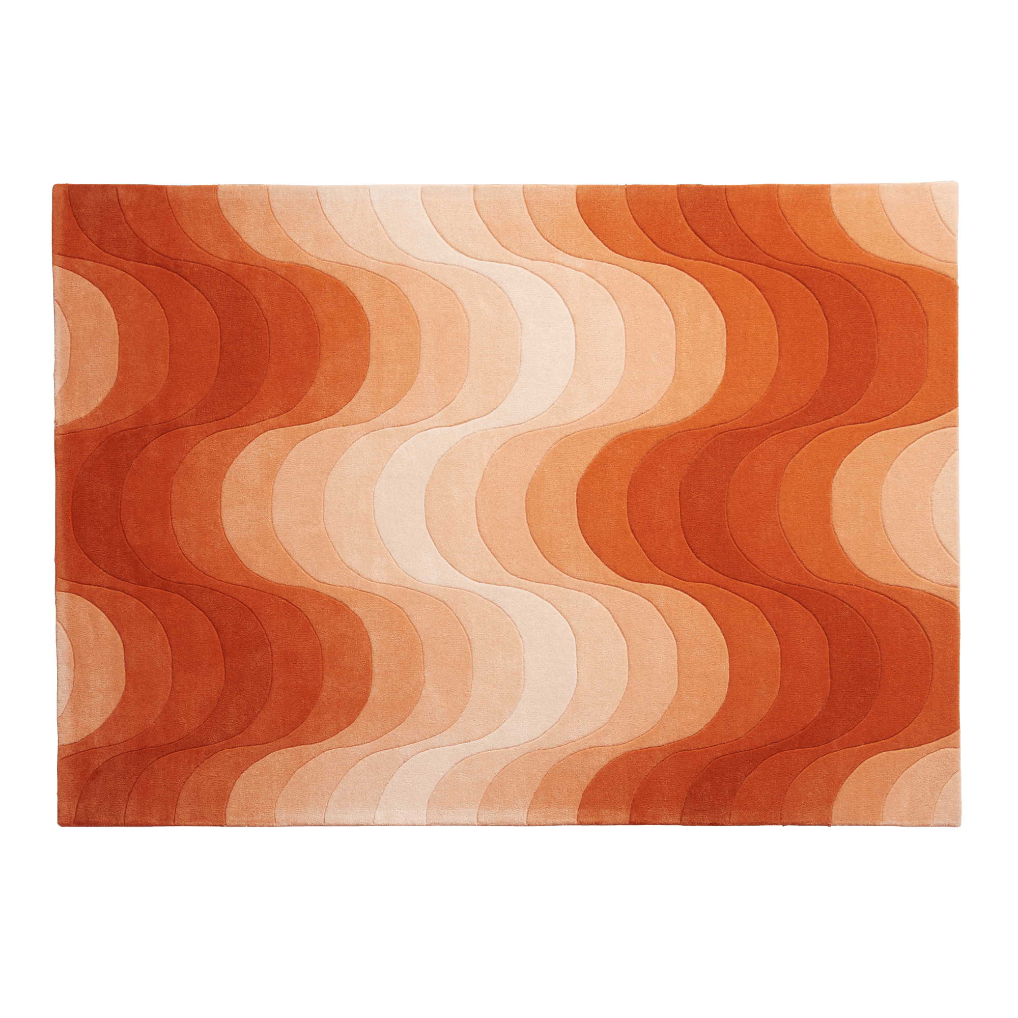 Dywan WAVE RUG pomarańczowy Verpan Eye on Design