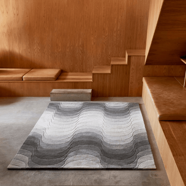 Dywan WAVE RUG szary Verpan Eye on Design