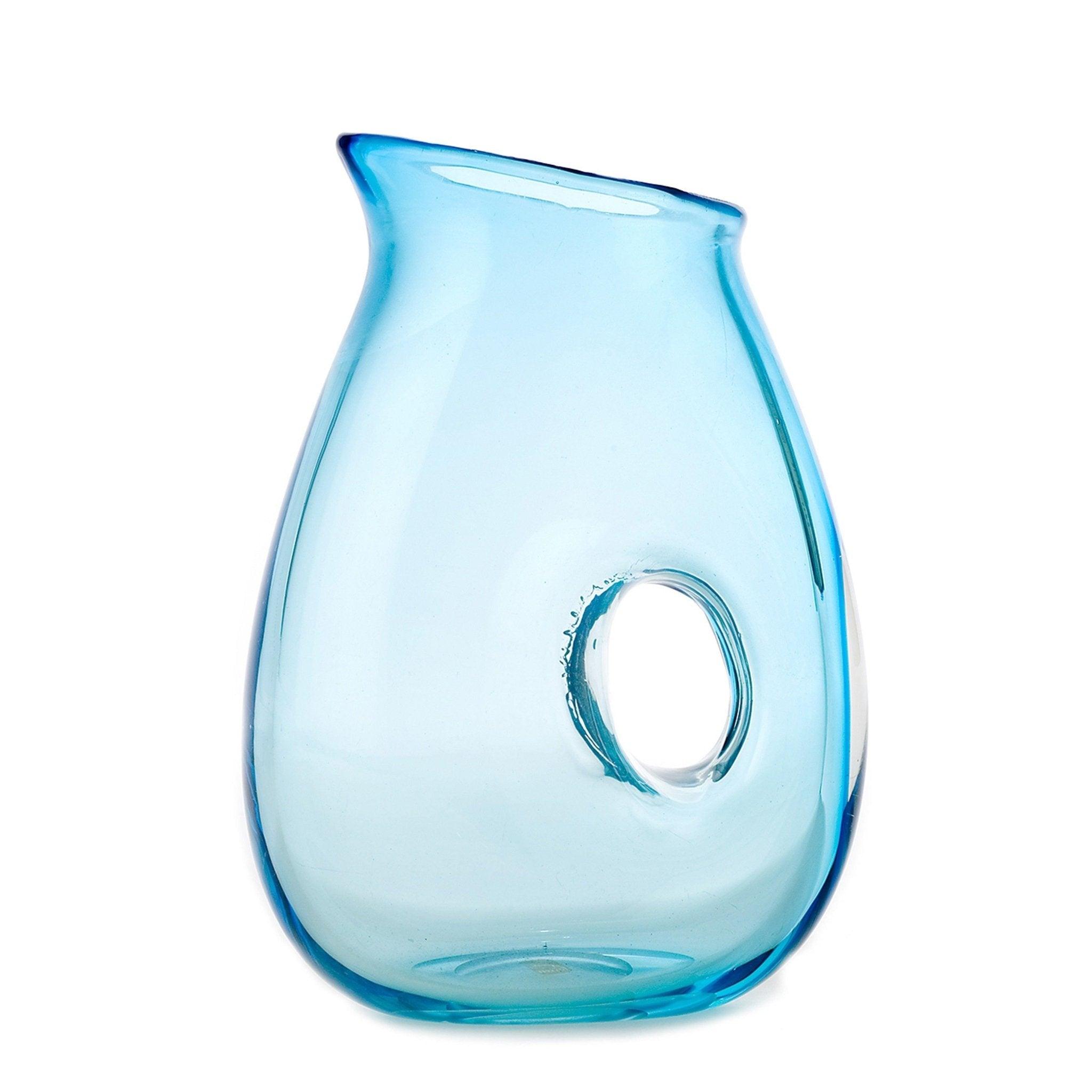 Dzbanek JUG WITH HOLE jasnoniebieski Pols Potten Eye on Design