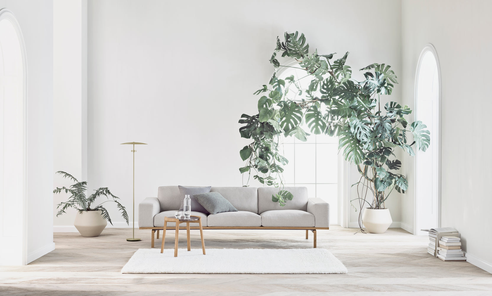 Vloerkleed ALVE crème