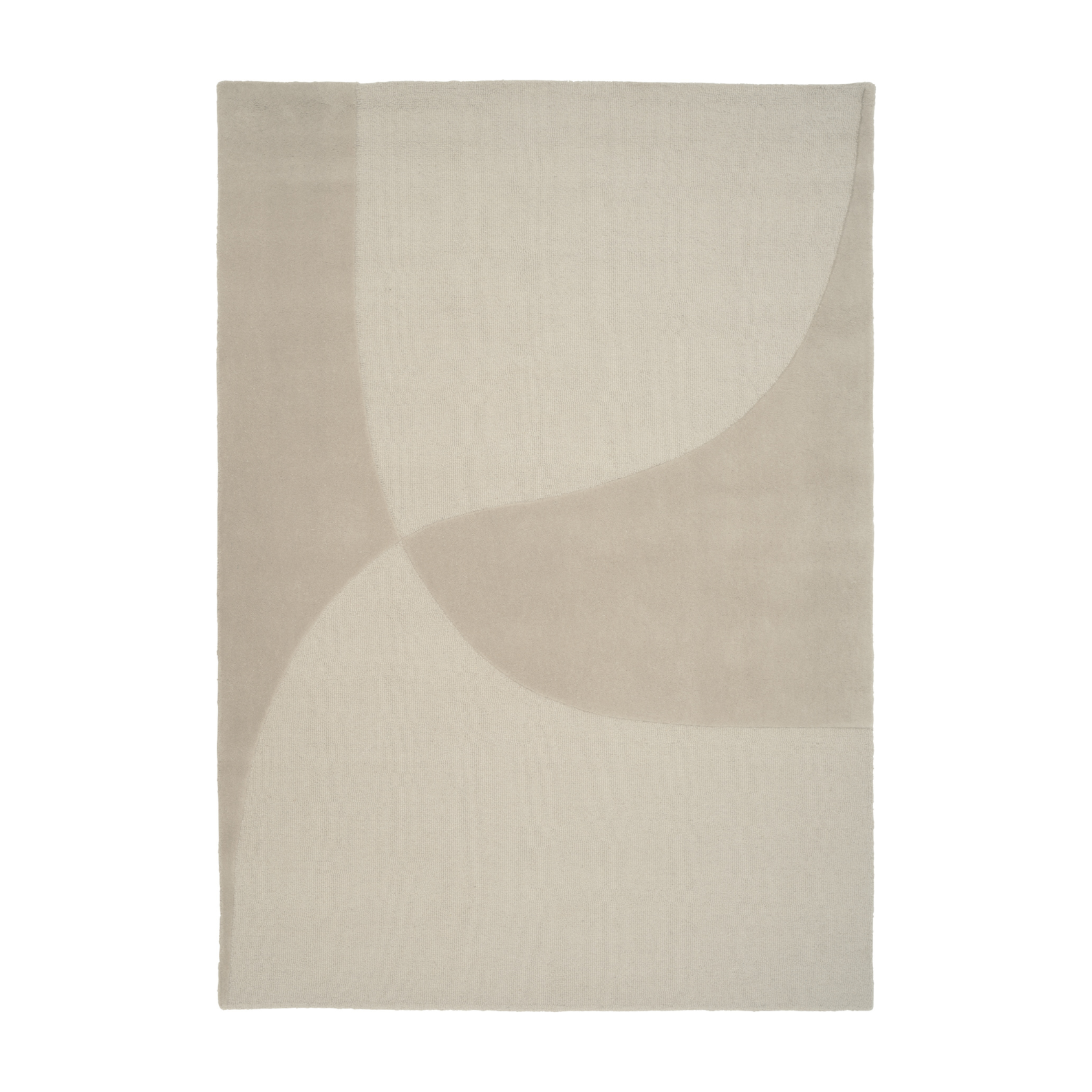 Vloerkleed SPLIT PLAINS beige