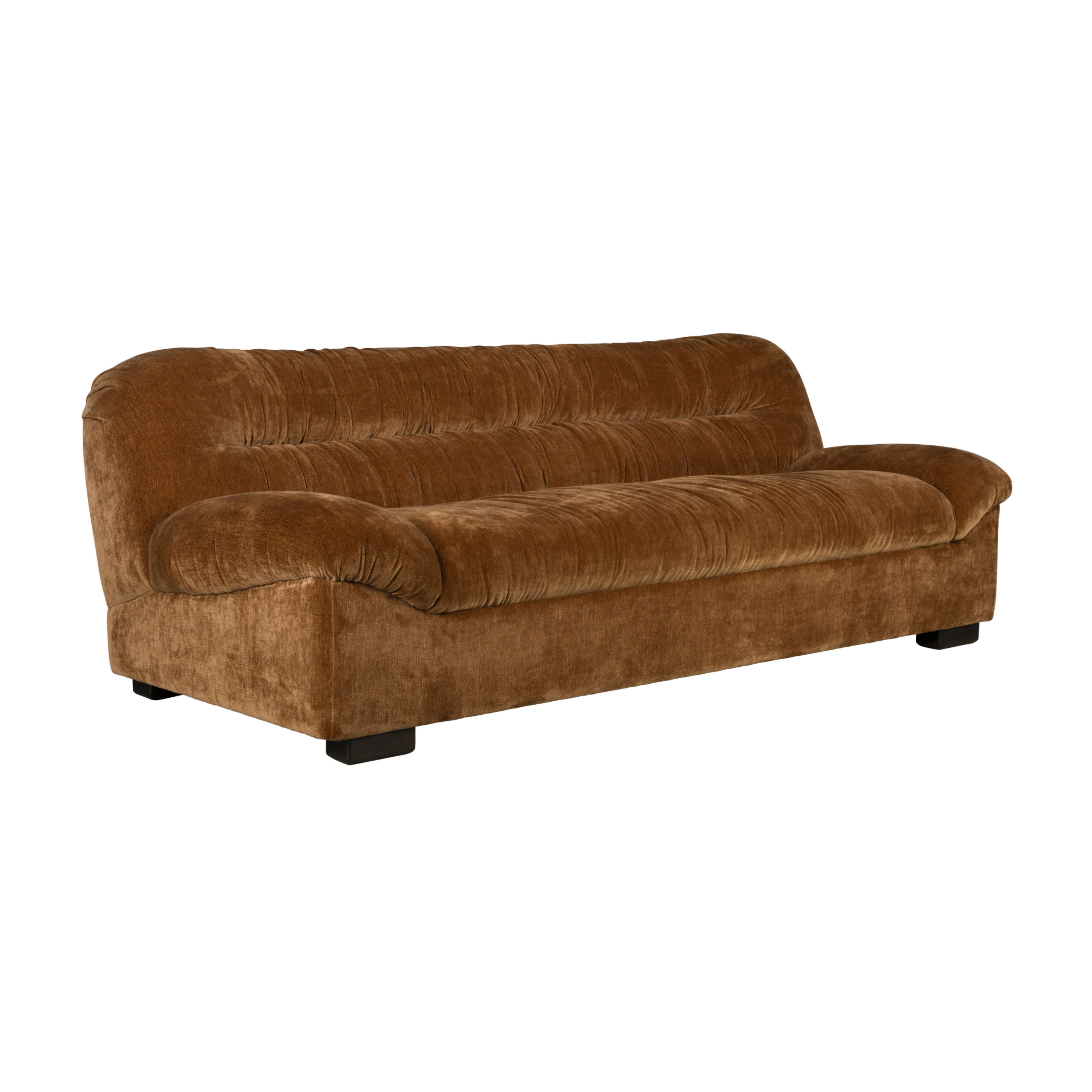 DOUGLAS sofa in cognac velvet