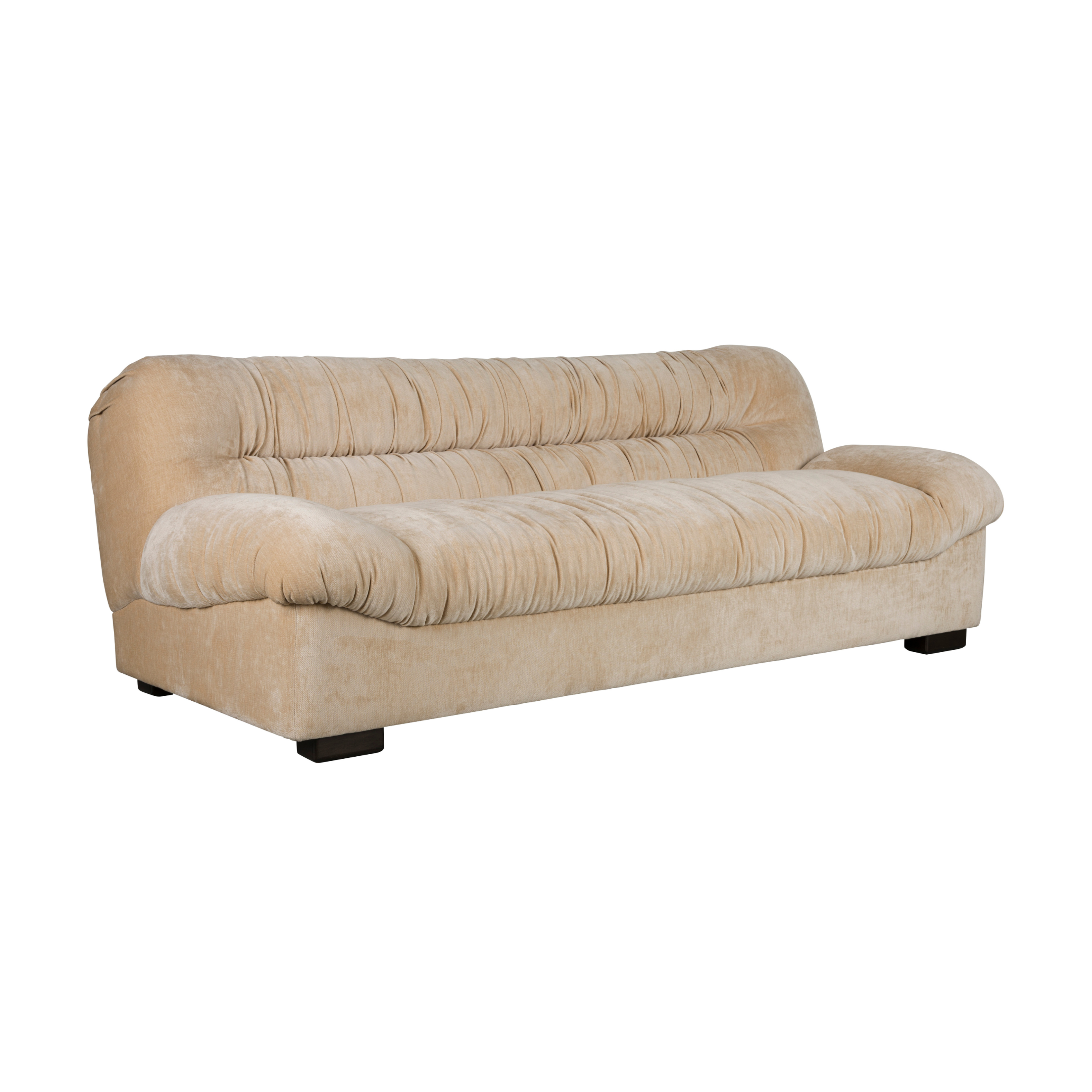 Sofa DOUGLAS beige fluweel