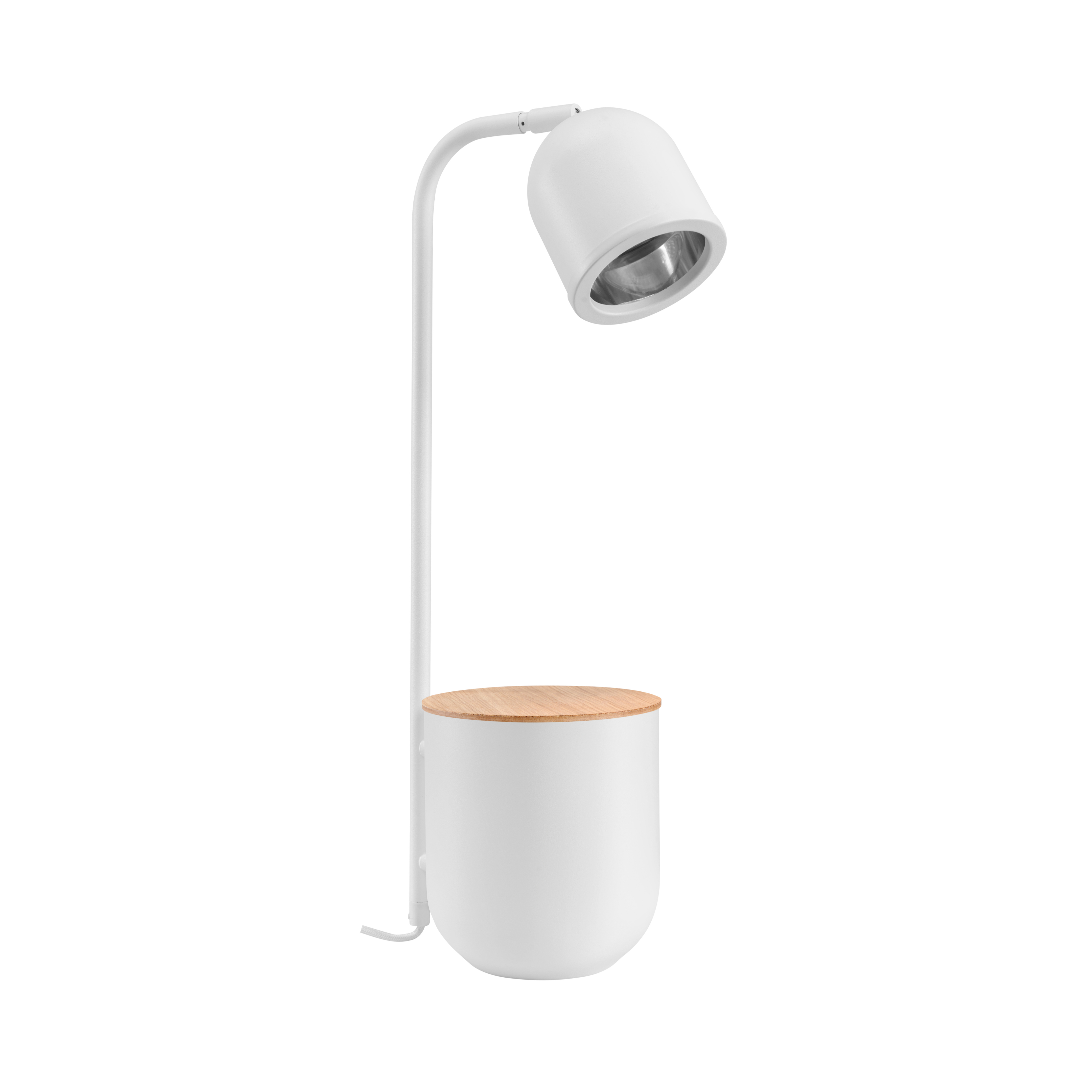 Bureau lamp BOTANICA HOUT wit