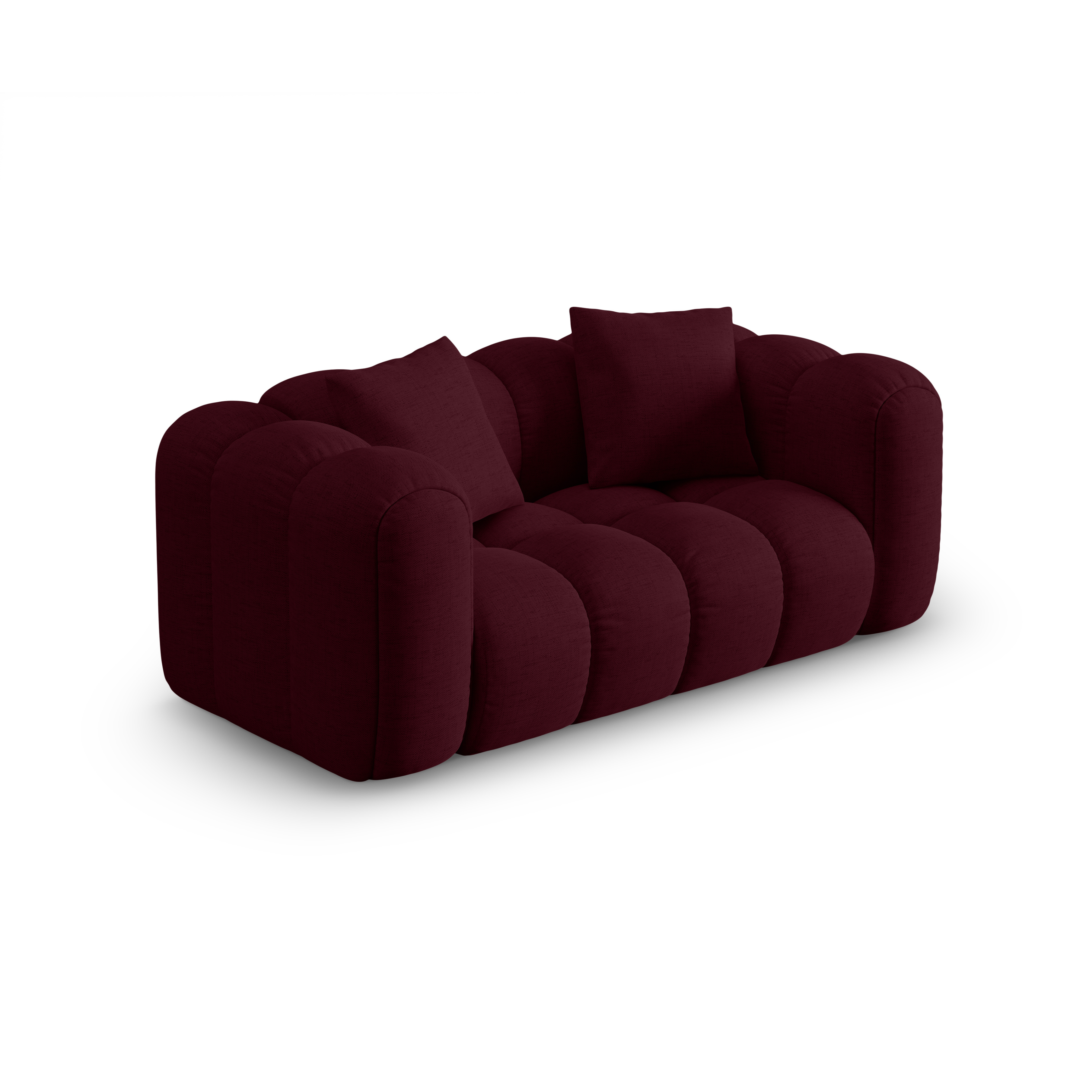 Sofa 2-zits ASTRO bordeaux szenil