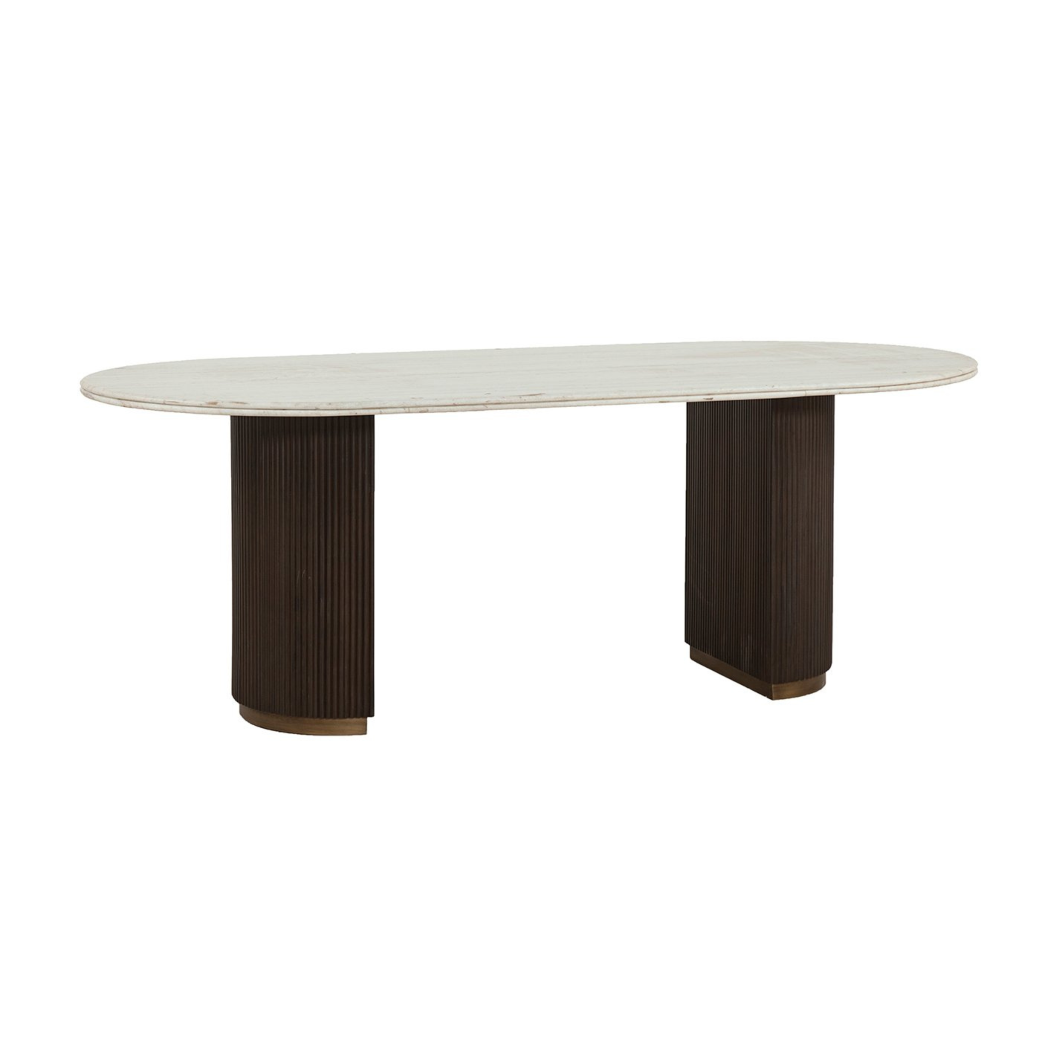 Tafel MAYFIELD wit marmer