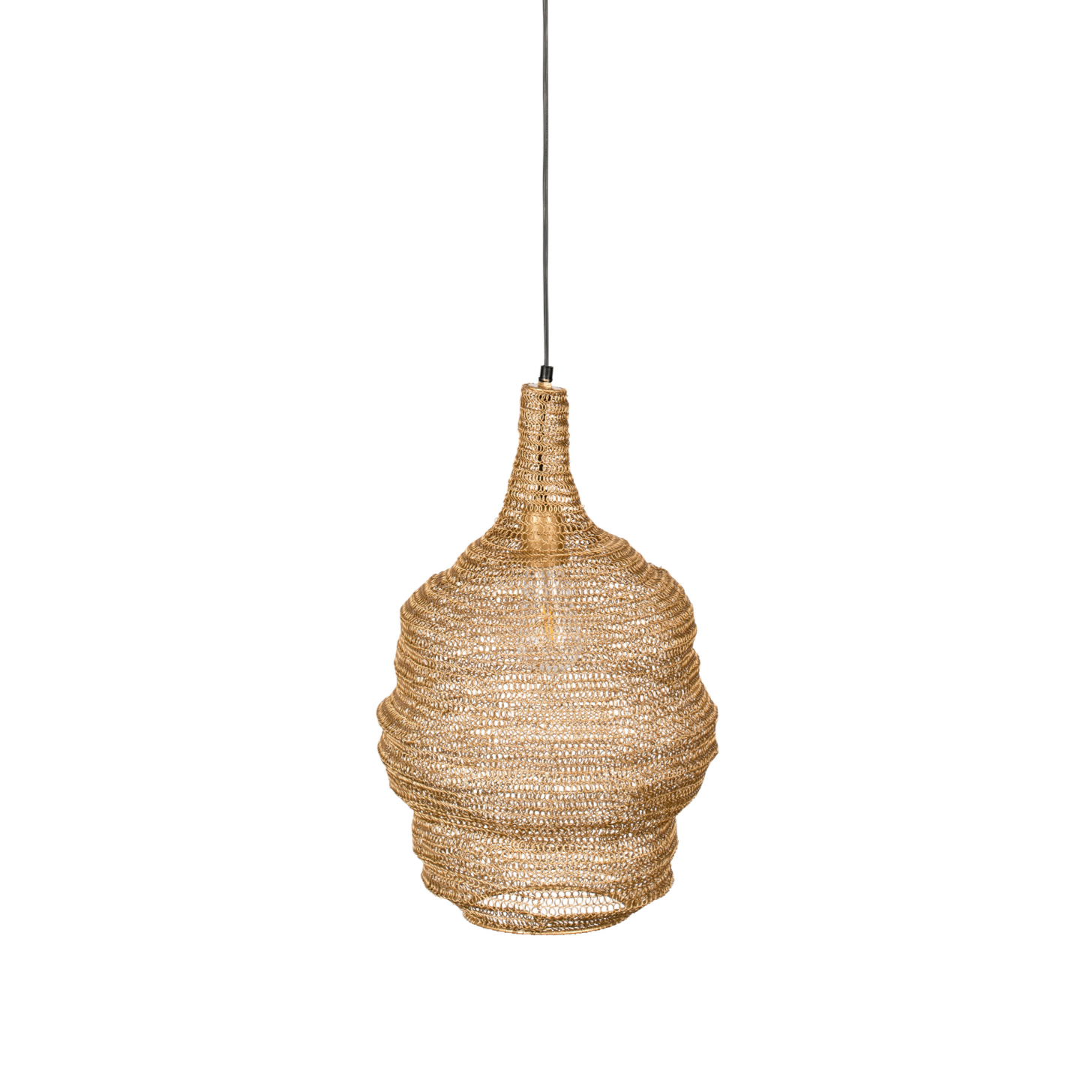 Lena Gold Hanging Lampe
